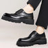 Mens Derby Shoes Height Increase Formal Dress Footwear Casual Leather Oxford Shoes